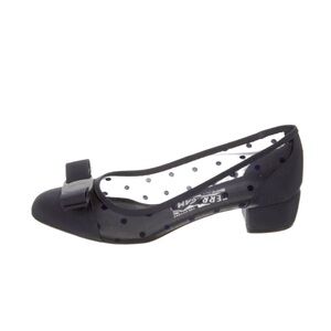 Salvatore Ferragamo Polka Dot Low Heel